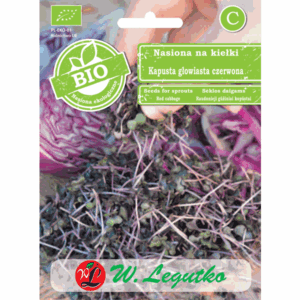 Nasiona na kiełki – Kapusta głowiasta czerwona W. LEGUTKO