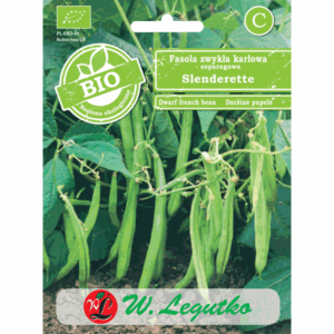 Fasola zwykła karłowa szparagowa odm. Slenderette W. LEGUTKO