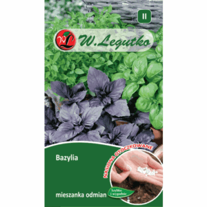 Nasiona otoczkowane – Bazylia, Mieszanka odmian W. LEGUTKO