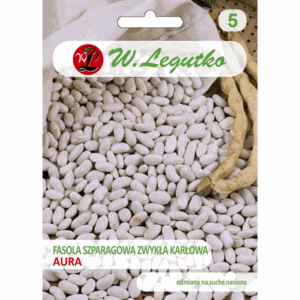 Fasola szparagowa zwykła karłowa odm. Aura W. LEGUTKO