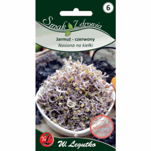 Nasiona na kiełki – Jarmuż czerwony W. LEGUTKO