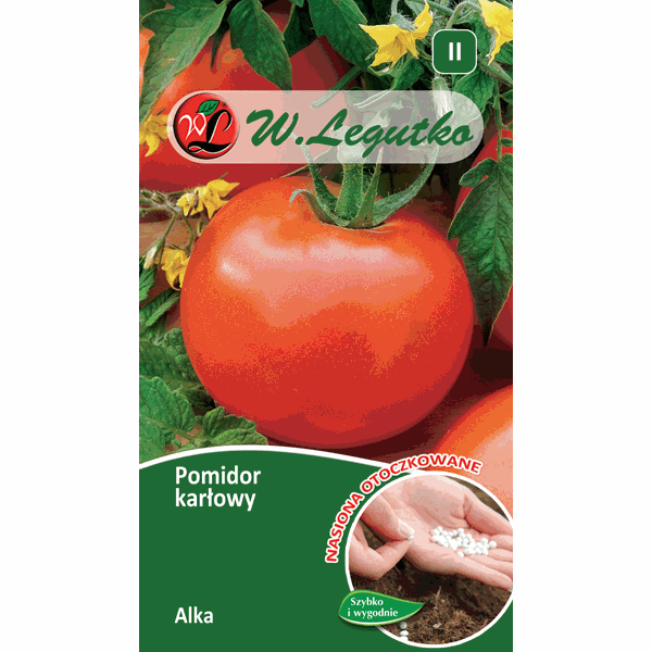 Nasiona otoczkowane – Pomidor karłowy odm. Alka W. LEGUTKO