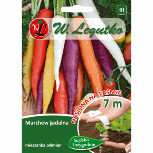 Nasiona na taśmie – Marchew jadalna, Mieszanka odmian W. LEGUTKO