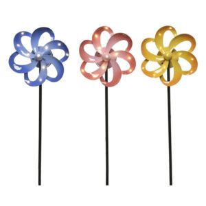 Lampka do ogrodu Ozdoba solarna KWIATEK