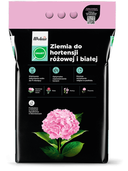 Ziemia do hortensji różowej i białej 20L