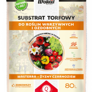 Substrat torfowy do roślin warzywnych i ozdobnych 80L