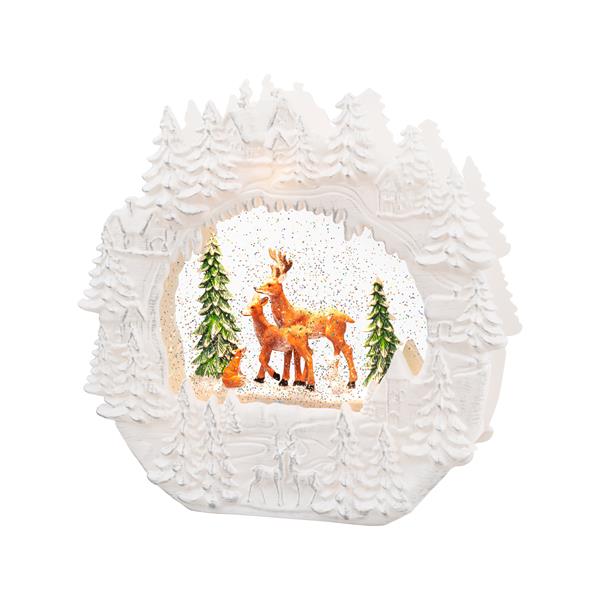 Dekoracja led ŚNIEŻNY LAS