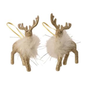 Zawieszka brokatowa RENIFER