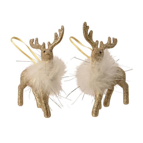 Zawieszka brokatowa RENIFER