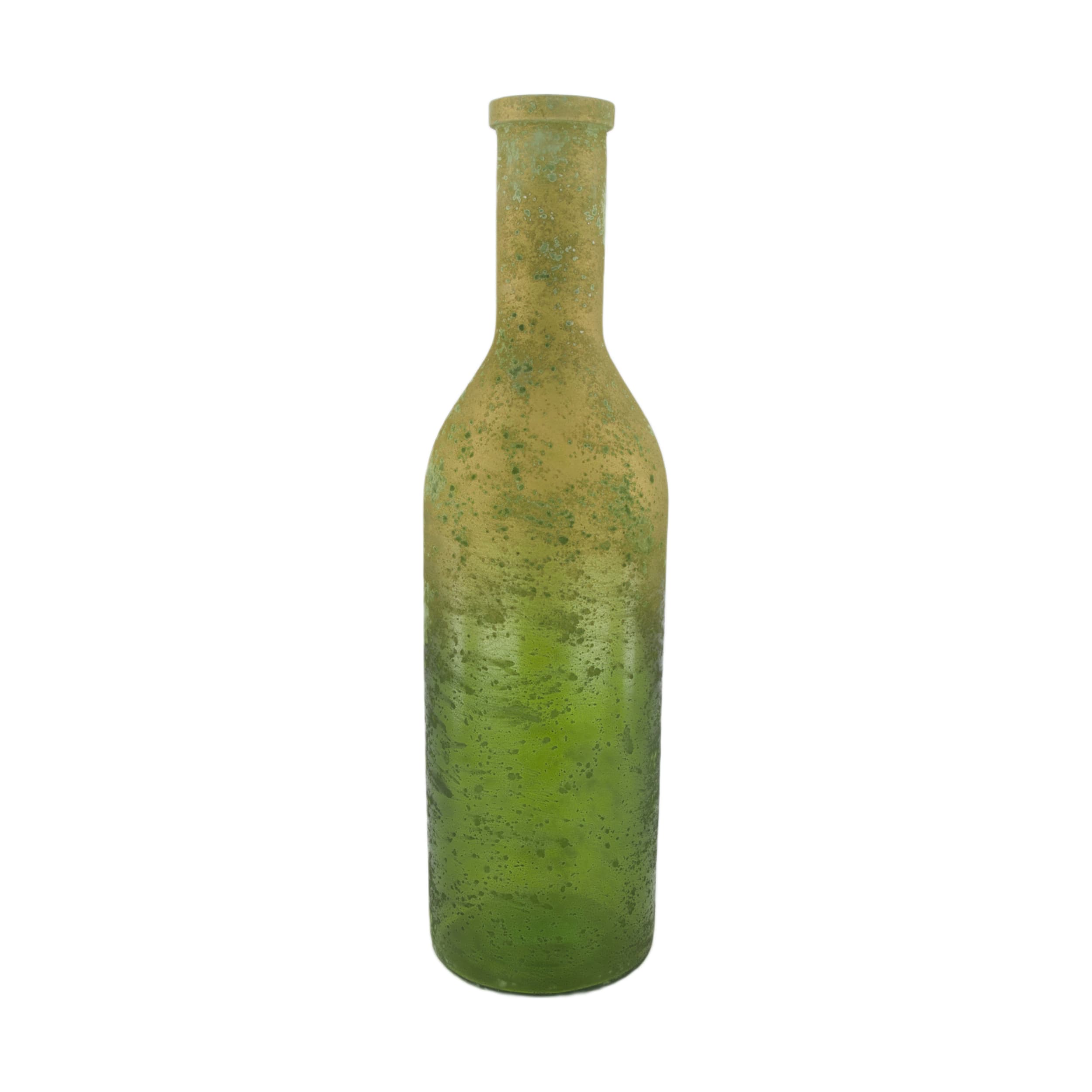 Butelka ze szkła z recyklingu antyczna zieleń