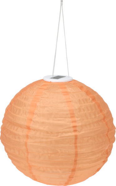 Lampa solarna ogrodowa kula 40 cm – kolorowa papierowa latarnia LED 3 kolory