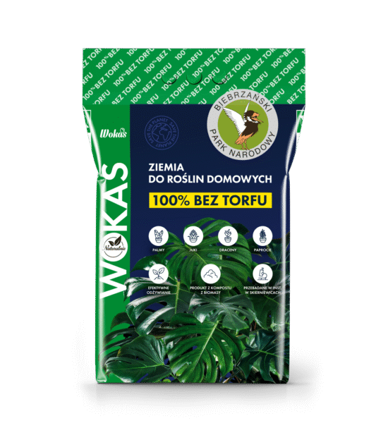 Ziemia do roślin domowych 100% Bez Torfu