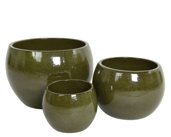 Zewnętrzna donica khaki 55x38