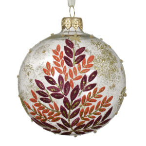 Bombka szklana przezroczysta średnica 8 cm