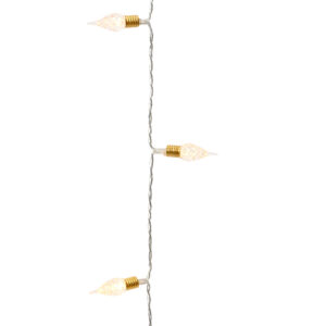 Lampy LED w stylu vintage białe