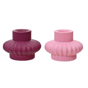 Szklany świecznik dekoracyjny 8×6 cm