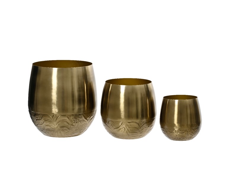 Żelazna donica 16x20 cm