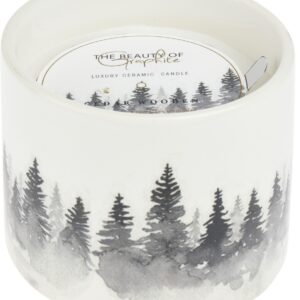 Świeca dekoracyjna zapachowa w ceramicznej osłonce 10,5×8 cm