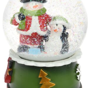 Świąteczna kula śnieżna 10×14 cm