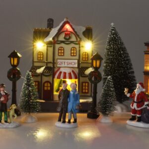 Wioska Bożonarodzeniowa z LED