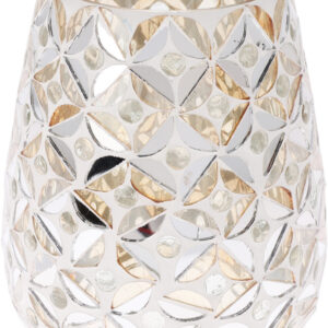 Świecznik szklany 16×14 cm