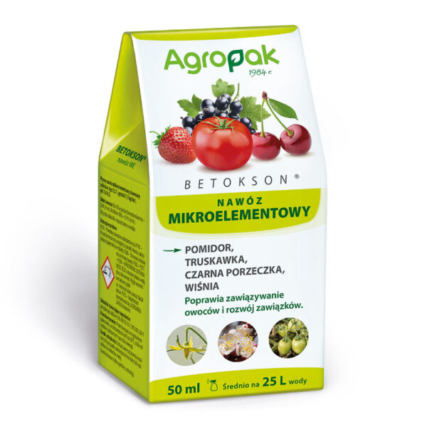 Nawóz wieloskładnikowy Agropak Betokson 50 ml