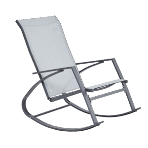 KRZESŁO OGRODOWE BUJANE – SZARE – 60x104x95 CM