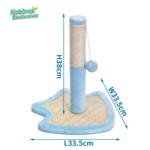 Drapak dla kota Podstawa Rybka wysokość 38 cm