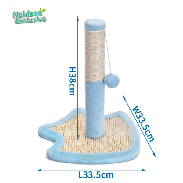 Drapak dla kota Podstawa Rybka wysokość 38 cm
