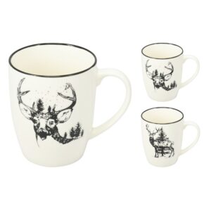 Porcelanowy kubek świąteczny o pojemności 350 ml
