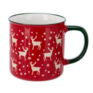 Kubek ceramiczny 540 ml – świąteczny motyw