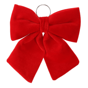 Kokarda Bożonarodzeniowa 34 cm – Czerwona