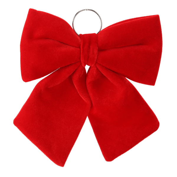 Kokarda Bożonarodzeniowa 34 cm – Czerwona