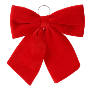 Kokarda Bożonarodzeniowa 44 cm – Czerwona