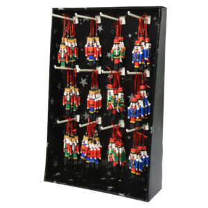 Gumowa zawieszka Dziadek do Orzechów – mała dekoracja na choinkę