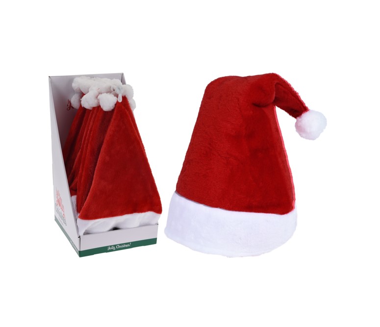 Czapka Mikołaja – klasyczny symbol świąt Bożego Narodzenia