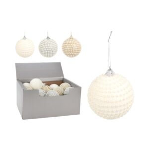 Styropianowa bombka perłowa ozdoba świąteczna 10 cm