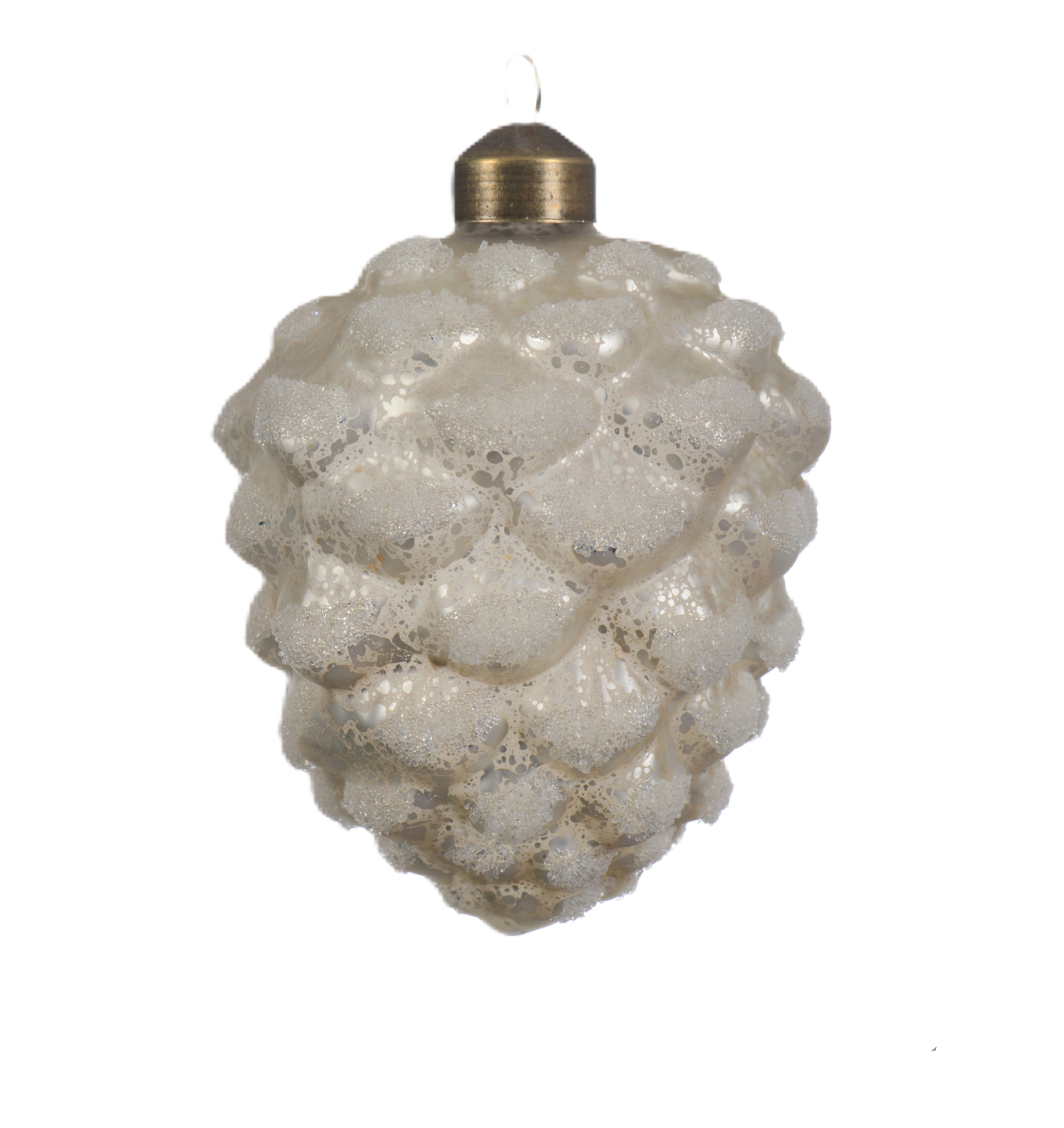 Bombka szyszka 10 cm naturalna dekoracja na choinkę