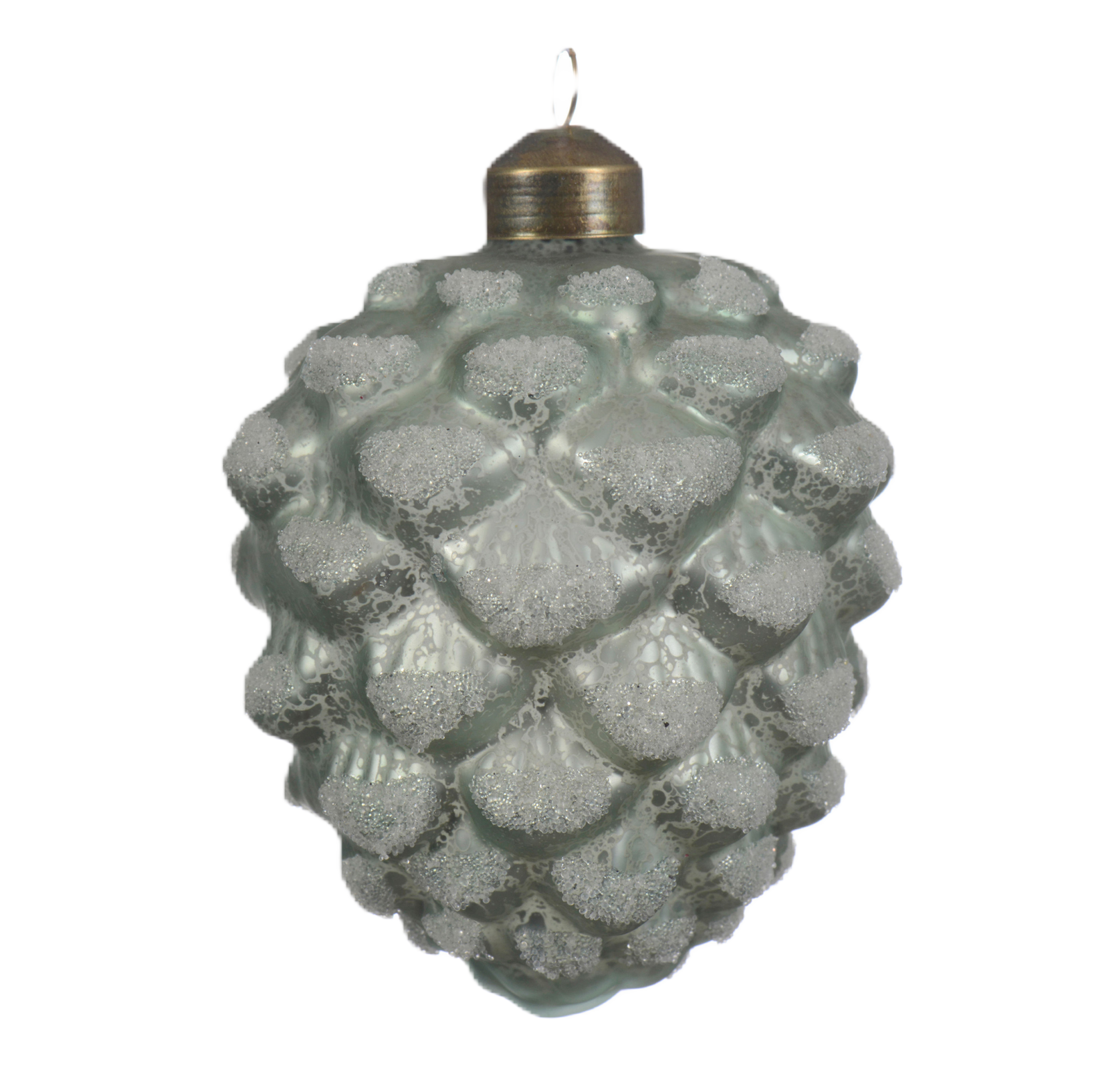 Bombka szyszka 10 cm naturalna dekoracja na choinkę