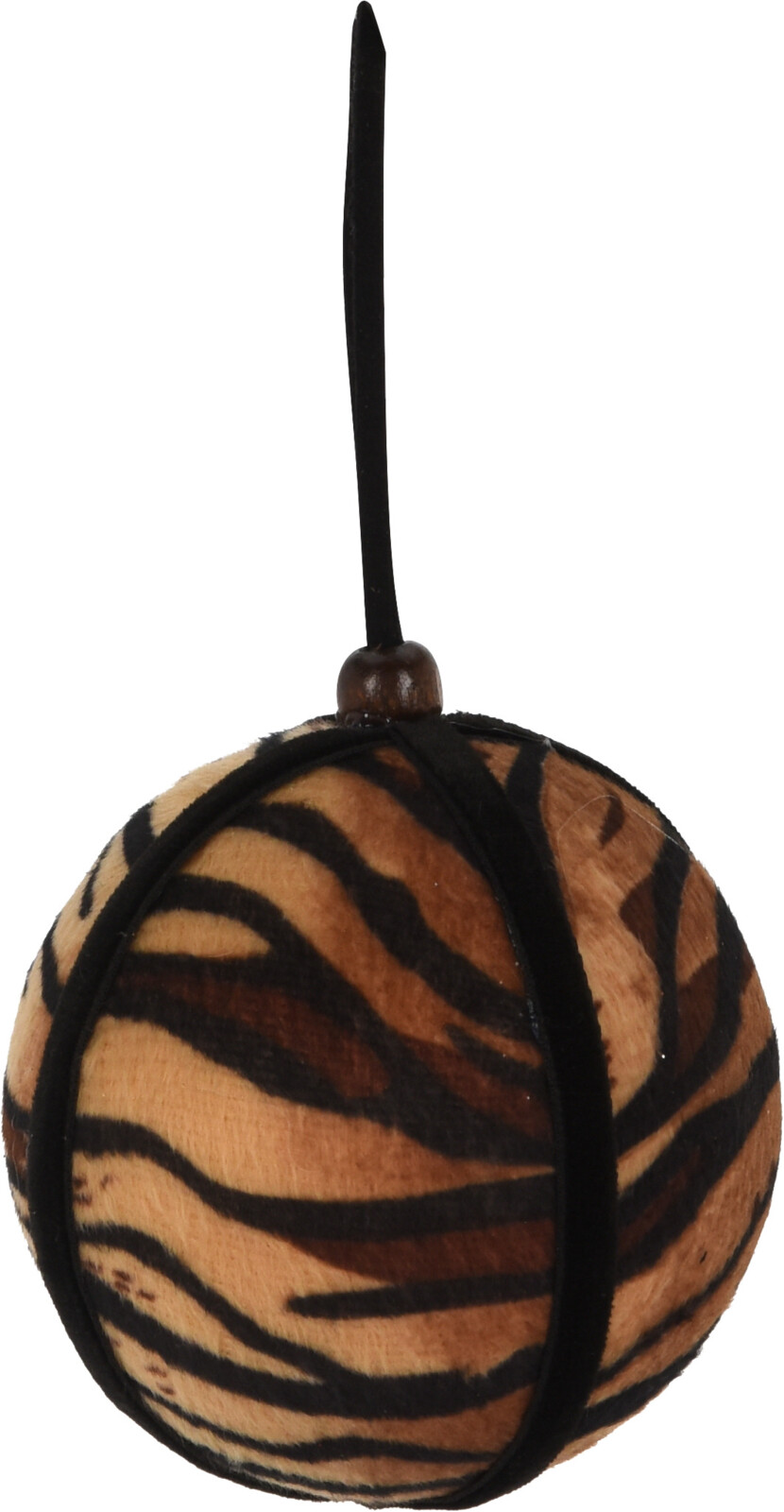 Elegancka bombka panterka – nowoczesna ozdoba choinkowa 8 cm