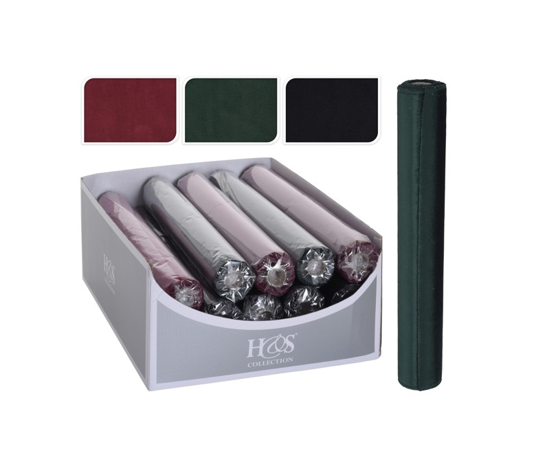 Bieżnik na stół w rolce dekoracja stołu elegancki 36x200 cm mix