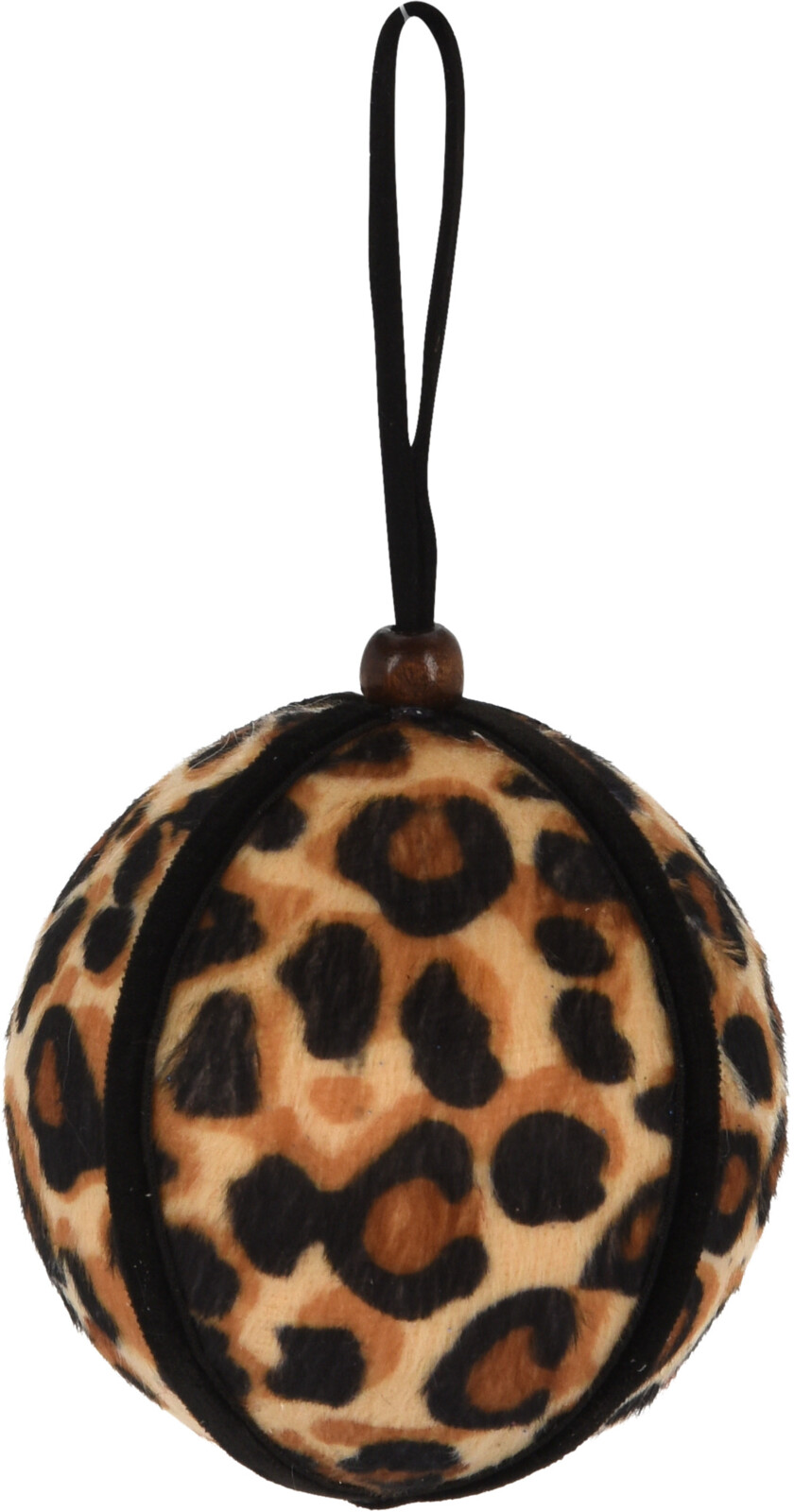 Elegancka bombka panterka – nowoczesna ozdoba choinkowa 8 cm