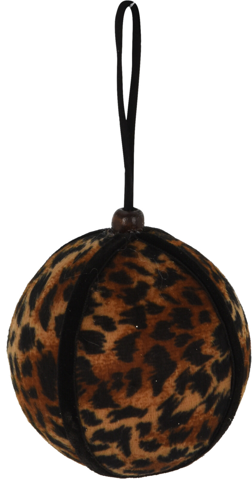 Elegancka bombka panterka – nowoczesna ozdoba choinkowa 8 cm