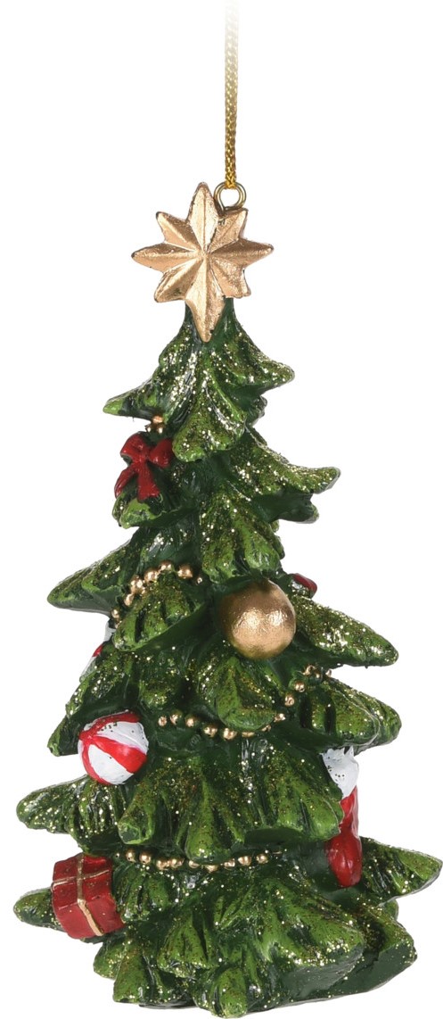 Zawieszka choinka 11 cm – klasyczna dekoracja świąteczna na drzewko