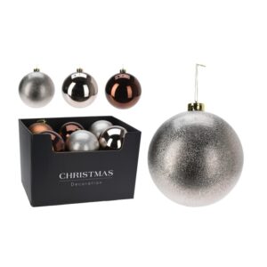 Plastikowa bombka 14 cm – elegancka ozdoba świąteczna