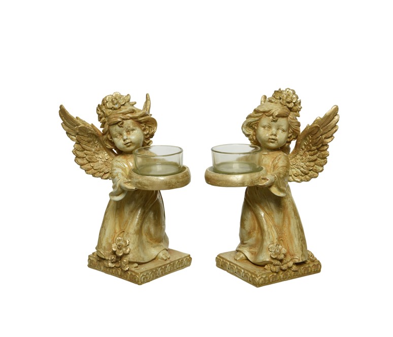 Świecznik Anioł T-light – elegancka świąteczna dekoracja