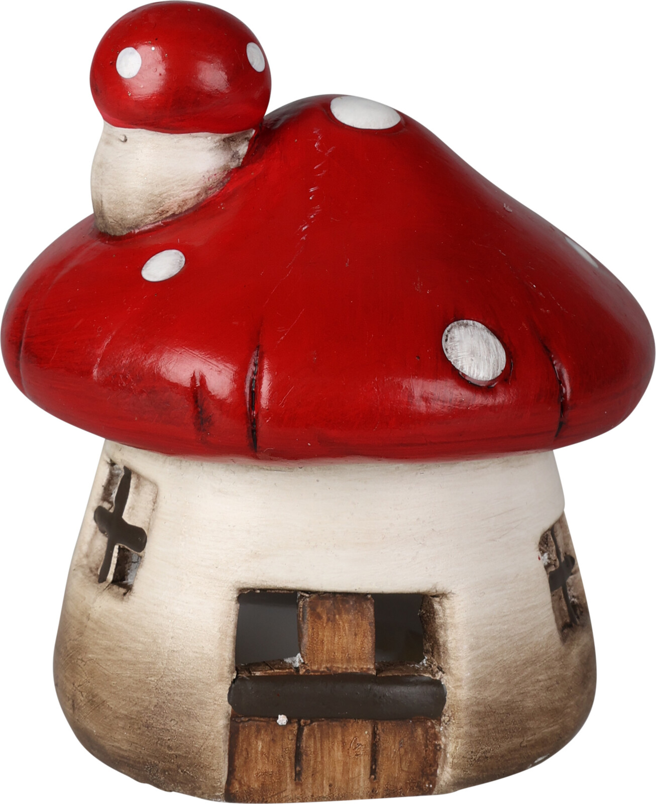 Mały domek muchomor LED – bajkowa dekoracja z magicznym światłem