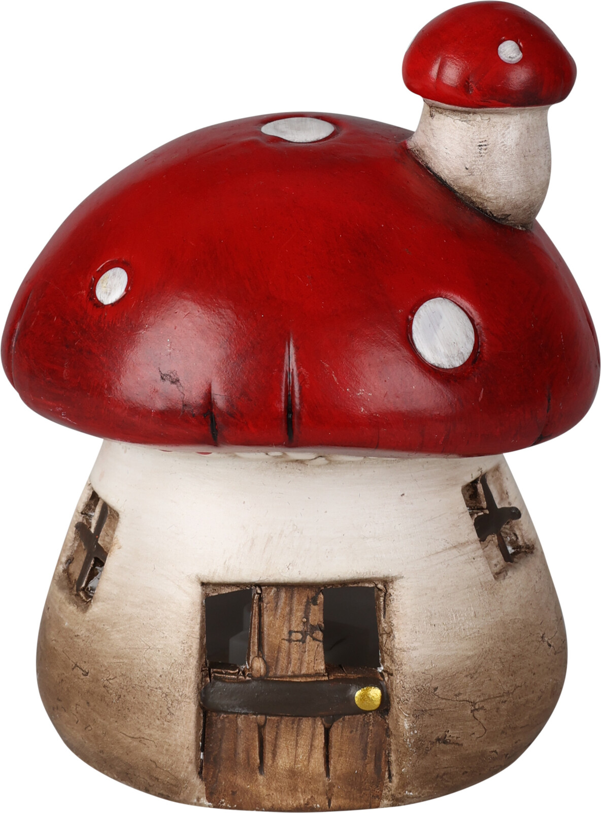 Mały domek muchomor LED – bajkowa dekoracja z magicznym światłem