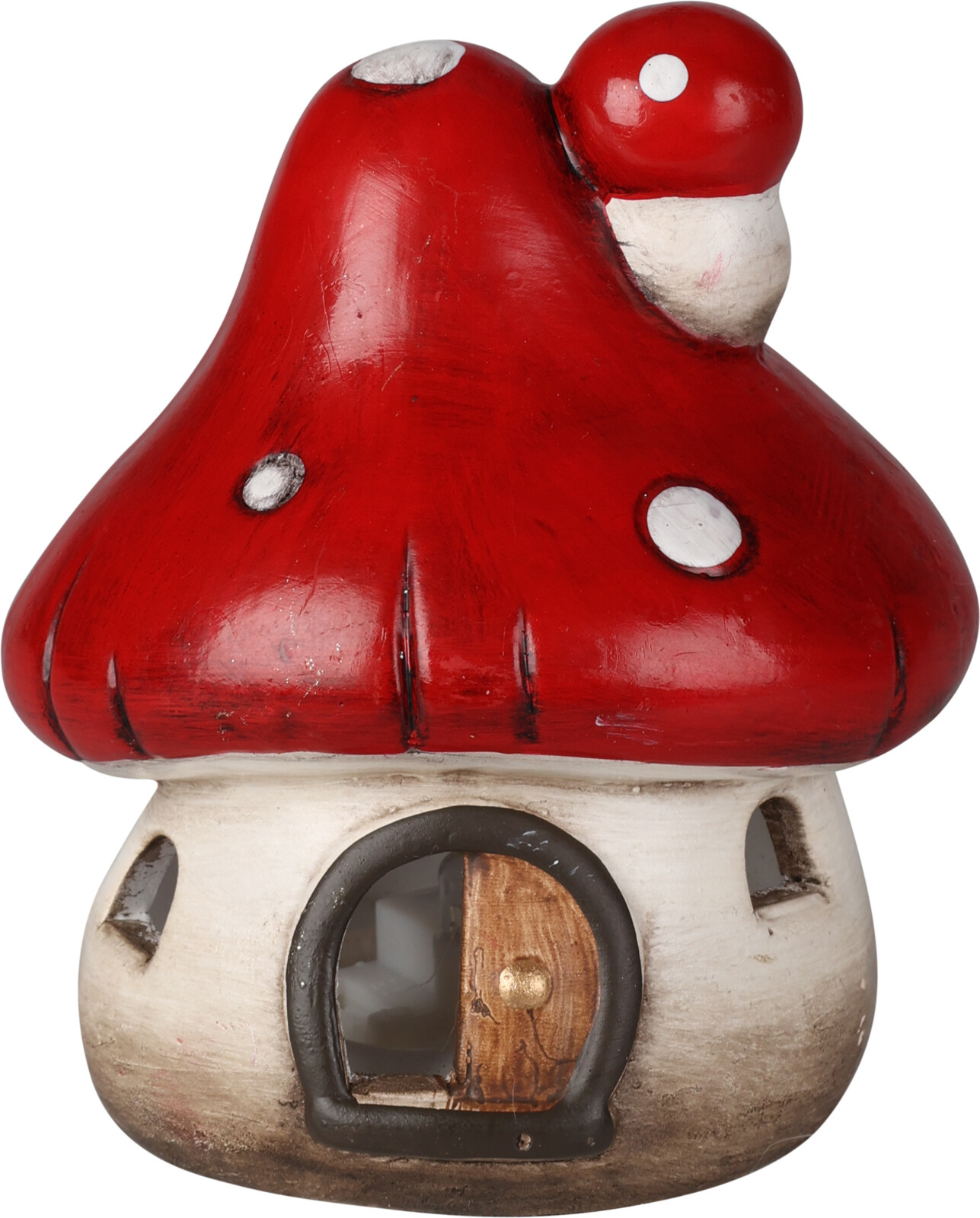 Mały domek muchomor LED – bajkowa dekoracja z magicznym światłem