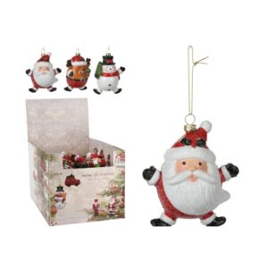 Plastikowa zawieszka na choinkę bożonarodzeniowa dekoracja mix